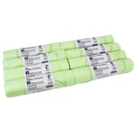 400 x 10L Tie Handle Caddy Company Compostable Bags for Large Food Waste Caddies