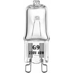 Fei Yu - Lot de 4 Ampoule halogène G9 Pour Four Oven 40W 230V Ampoule à Tolérance de 300°C [Classe énergétique g]