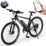 Eleglide Vélos Électrique, M1 Plus Vélo de Montagne électrique 27,5"/29" VTT Électrique Batterie 12,5 Ah, écran LCD, 21 Vitesses, E-Bike Urbain pour Adulte (M1 Plus-27,5 Pouces-APP)