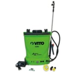 Pulvérisateur Electrique à batterie LITHIUM VITO 12V- 6AH Pression 6 bars Cuve 16 Litres Autonomie 2h chargeur inclus