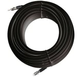 Glomex FM coax kabel RG62 low loss m/FME & motorola stik - 18m