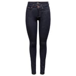 Jean skinny FEMME Only Blush en coton brut chiné