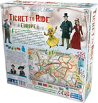 Days of Wonder | Ticket to Ride Europe Board Game | Ages 8+ | For 2 to 5 players