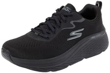 Skechers Femme Cushioning Max AMORTISSAGE Elite 2.0 Levitate, Textile Noir Bordure Noire, 38.5 EU