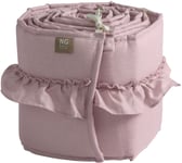 NG Baby Sengekant Mood Ruffles 120x60, Rose