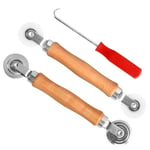 Outil De Roulement D'Écran, 3pcs Outil de Rouleau Moustiquaire, FenêTre D'éCran Roue D'Outil, Outils D'Installation De Moustiquaire, Outil De Rouleau D'écran, Roulement D'éCran Outil (Couleur A)