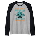 It's A Chef's World You Wouldn't Understand Raglan Baseball Tee