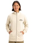 Quiksilver Polaire à Fermeture éclair Simple Surf FZ Homme Blanc M