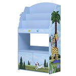 Fantasy Fields Bibliothèque Enfant avec Placard de Rangement en Bois Bleu TD-13394SS