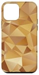 Coque pour iPhone 12 mini Simple Abstrait Crème Abstrait Triangle