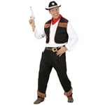 WIDMANN MILANO PARTY FASHION W, Costume de Cowboy, Style Authentique, Confort Optimal, Accessoires Inclus, Polyvalent pour Toutes Occasions, Facile d'entretien, Parfait pour Briller !