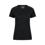 Mountain Warehouse Womens/Ladies Summit Merino Wool Thermal Top (Black) - Size 16 UK