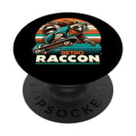 Raccoon Shirts Raccoon City Racoons Skateboard Raccoon PopSockets PopGrip Interchangeable