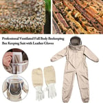 Costume d'abeille avec gants, combinaisons de protection pour apiculteur, combinaison d'&eacute;quipement pour apiculteur, tenue d'abeille