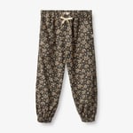 Wheat Trousers Shilla Black Coal Flowers