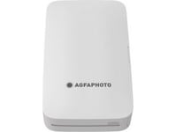 Agfaphoto Realipix Mini P, Färg-Sublimeringsskrivare, 291 X 300 Dpi, 2.1" X 3.4" (5.3 X 8.6 Cm), Bluetooth, Vit