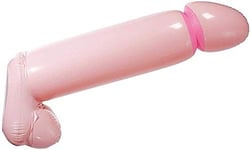 Gifts 4 All Occasions Limited 2 x 35cm Tall Inflatable Willy Blow Up Dick Penis for Stag Hen Party Do Girls Night Out Fancy Novelty Accessories, Skin Colour