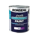 Ronseal ACPWM25L Anti Condensation Watercolour Paint White Matt 2.5 Litre, 2.5L