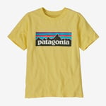 Patagonia Kids P-6 Logo T-shirt t-skjorte barn Milled Yellow 62148 MILY XL (14 år) 2024