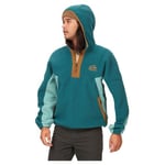 MARMOT Men's Super Aros Fleece Hoodie Jacket, Dark Jungle/Blue Agave/Hazel, M