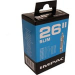 Impac Slim Presta Bicycle Cycle Bike Inner Tube Black - 26