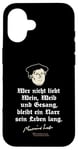 iPhone 16 Martin Luther Quote Wine, Woman and Vocal Martin Luther Case