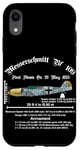 Coque pour iPhone XR Messerschmitt Fighter Art Historic: Aviation Legends