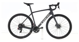 trek domane sl7 carbone axs 12v    gris   velo de route   trek   tres bon etat