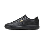 Puma Unisex Adults Puma Smash 3.0 L Sneakers, Puma Black-Puma Gold-Puma Black, 6.5 UK