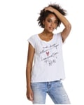 Odd Molly Rock Star T-Shirt W Bright White (XS XS)