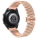 Strap-it Bracelet acier présidentiel - compatible pour Huawei Watch GT 2 Pro (or rose)