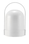 Pauleen 48251 Lanterne LED Mobile Shine IP44 avec minuterie et batterie incluse. 1 x 0,4 W extérieur blanc plastique 2700 K, 2700K