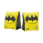 Zoggs Kids' DC Super Heroes Inflatable Swimming Armbands, Batman, Wonder Woman, Superman, Black/Yellow, 2-6 Years