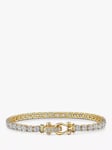 Jools by Jenny Brown 37 Stone Cubic Zirconia Tennis Bracelet