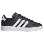 adidas Sneaker Court Cloudfoam Comfort - Sort/hvit, størrelse 37⅓