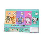 My sweety pop - cahier de dessin pour enfant - 30 pages - spirales - bambi - pampan- 101 dalmatiens - aristochats - dumbo - coloriage - dessin - idée cadeau