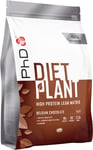 PhD Nutrition Diet Plant, High Protein Lean Matrix, Vegan Diet Protein Powder, 1
