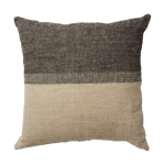 Olsson & Jensen Levi tyynynpäällinen 60x60 cm Musta/luonnonvärinen