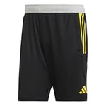 adidas HU1299 TIRO23 C TR SHO Shorts Men's Black/Team Light Grey/Impact Yellow 2XL