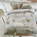 Housse de Couette imprimée en Satin de Coton, Yulan Magnolia, 140x200 cm, Designers Guild