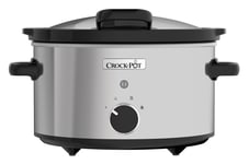 Crock-Pot 3.5L Black Slow Cooker, SCV400KB 