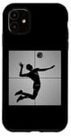 Coque pour iPhone 11 Vintage-Volleyball Ballon Balle de Volley-ball Volleyball