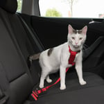 Trixie bilsele för katt - Röd