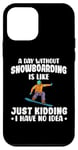 Coque pour iPhone 12 mini Snowboard, sports, équitation, snowboard, compétition