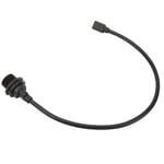 Vesitiivis USB-liitin IP67 MICRO USB naaraspuolinen uros kaapeliliitännällä E10MCTFF/MCAM (0,3 metriä)