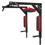 CCLIFE Barre Tractions Murale Barre de Tractions Multi-Grip Pull Up Bar Fixation Murale Équipement de Fitness, Max 120kg