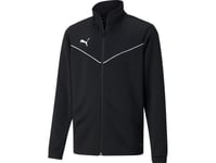 Puma Teamrise Training Poly Jacket Jr Svart 657393 03 (176 Cm) - Barn