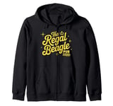 The Regal Beagle Pub Vintage Three's Company Logo Zip Hoodie