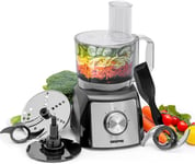 Geepas 1200W Compact Food Processor | Multifunctional Electric 6 in 1