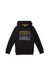 O'Neill All Year Sweat Hoody Kapuzenpullover Sweatshirt Freizeit und Sport T-Shirt, Black Out, 128-176 Fille